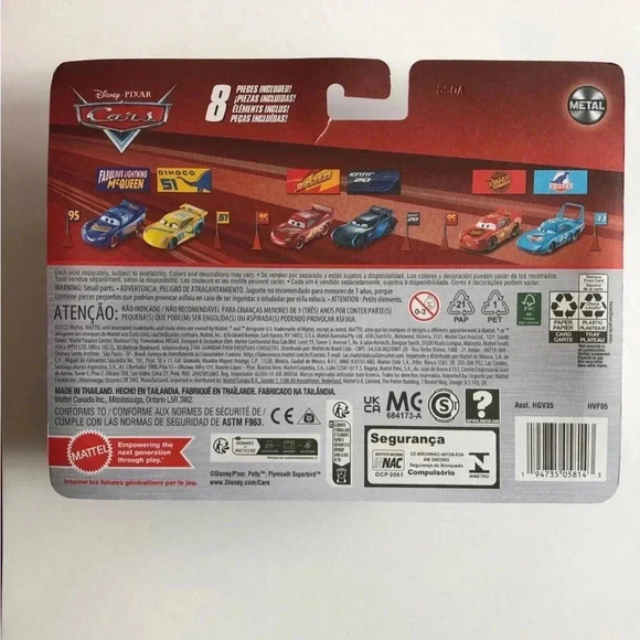 Disney Pixar Cars -2-pack w/access - Dave Alternators & Winford Bradford- NEW! - Picture 2 of 4